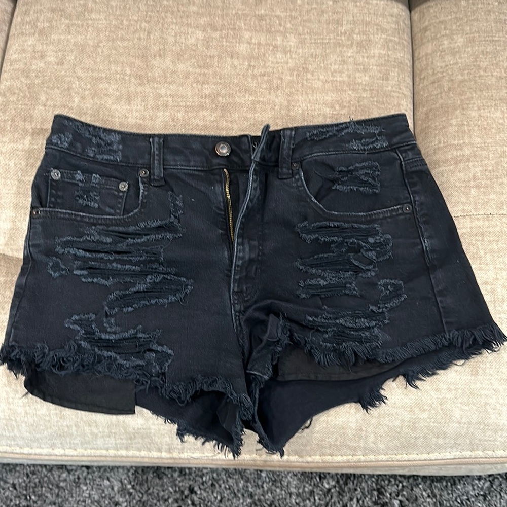 American Eagle High Rise Festival Shorts